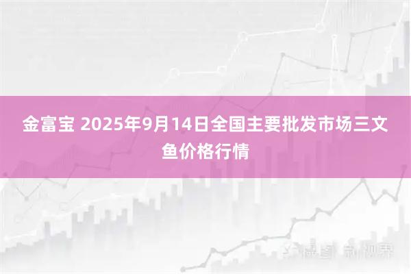 金富宝 2025年9月14日全国主要批发市场三文鱼价格行情