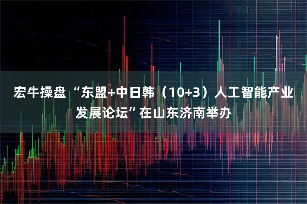 宏牛操盘 “东盟+中日韩（10+3）人工智能产业发展论坛”在山东济南举办
