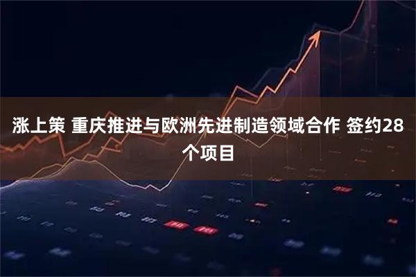 涨上策 重庆推进与欧洲先进制造领域合作 签约28个项目